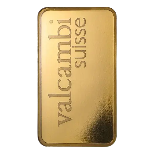 1 oz Gold Bar - Valcambi